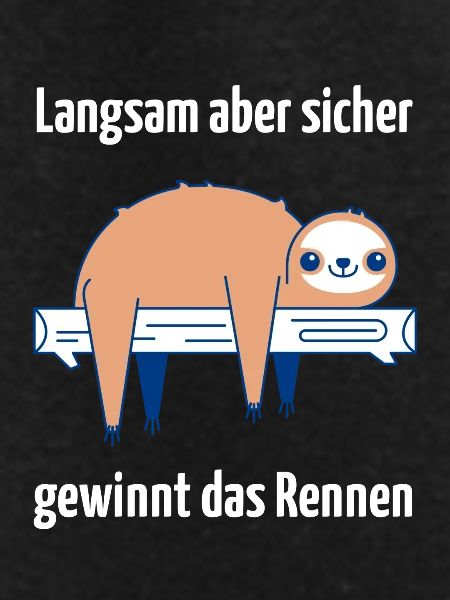 Relaxed sloth mood