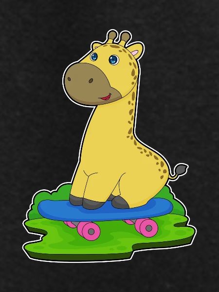 Giraffe Skater Skateboard