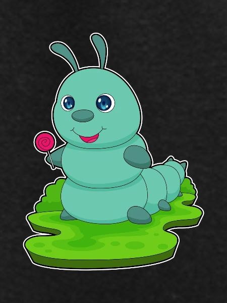 Caterpillar lollipop