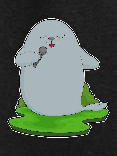 Seal Singer Microphone Singing