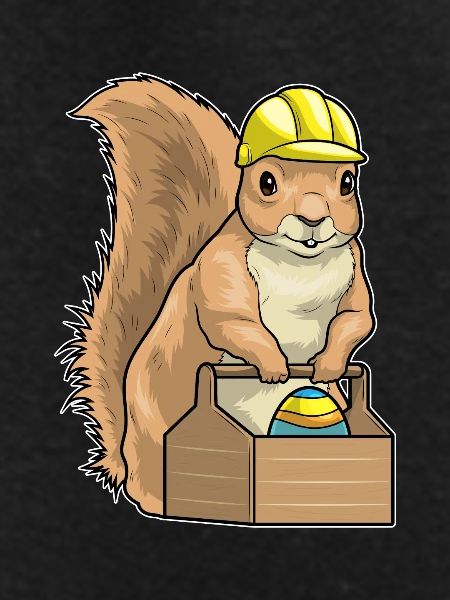 Squirrel Easter Artisan