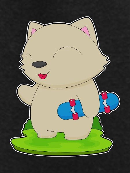 Cat Skater Skateboard
