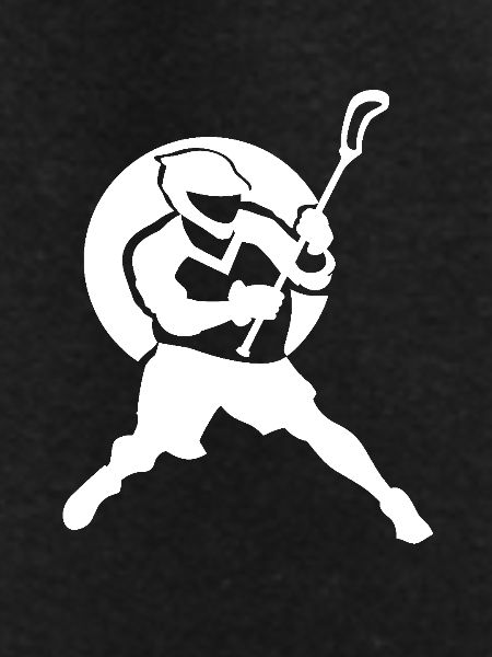 Lacrosse Player Logo