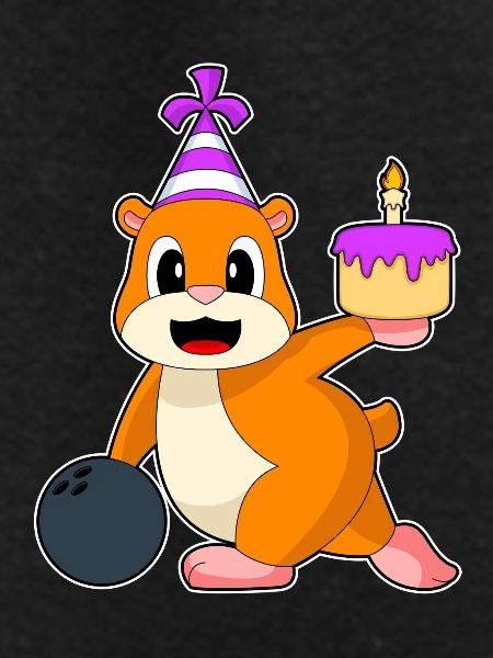 Hamster Birthday Bowling