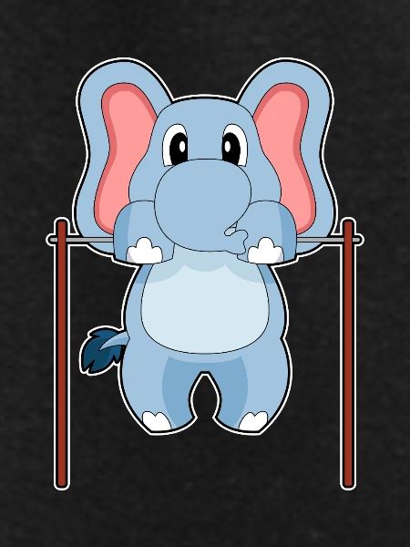 Elephant Bodybuilder Pull-ups Bodybuilding