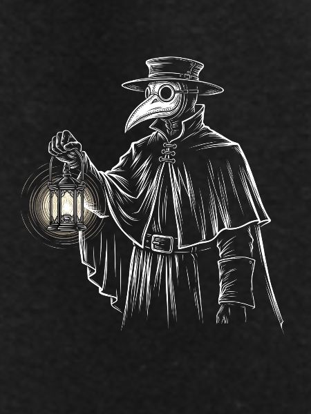 Mystical quack with lantern