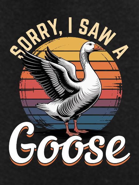 Funny Bird Goose