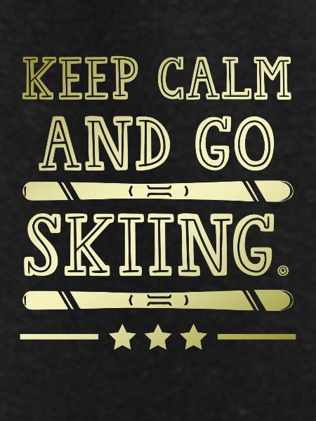 Keep calm ski