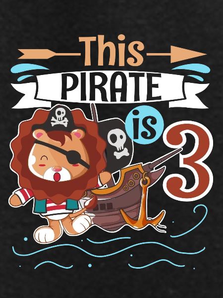3rd Birthday Pirate