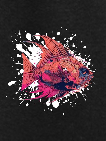 Fisch Klecks 