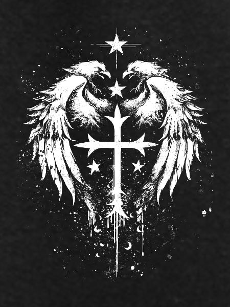Goth Gothic Emo Cross