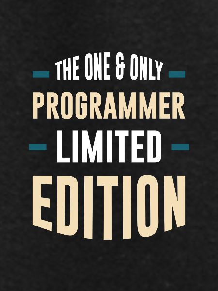 Einziger Programmierer Limited Edition