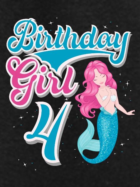 4th Birthday Mermaid
