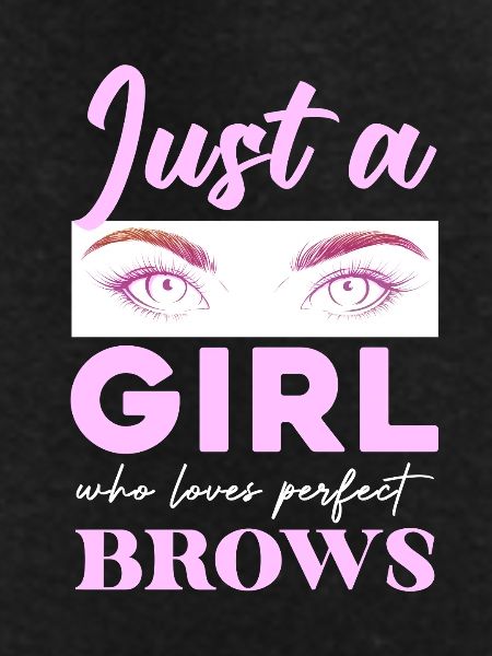 Pink Brow Love Design