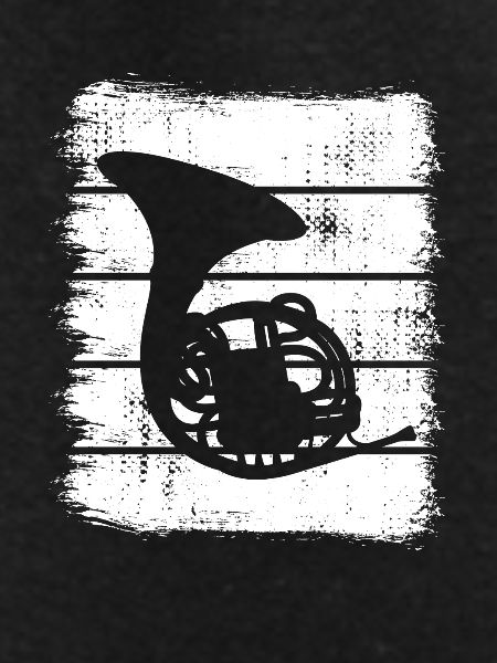 Sketch French horn