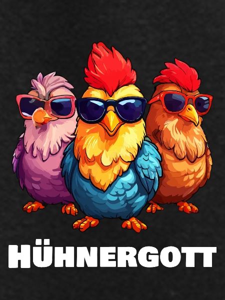 Funny Chickens Chicken God