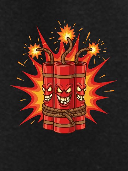 Exploding Dynamite Art