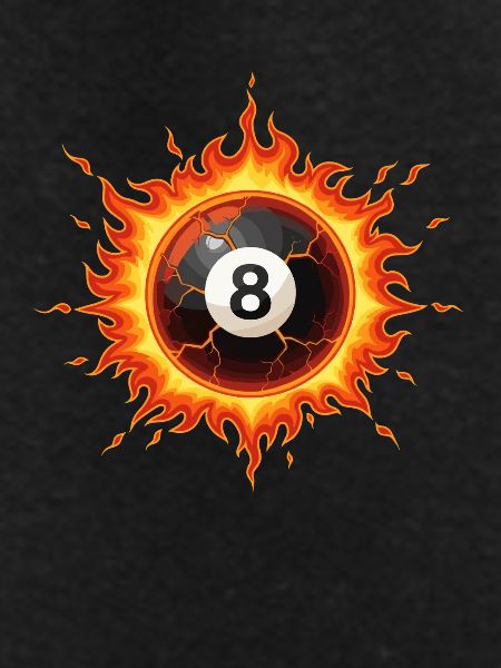 Black 8 Billiard Ball