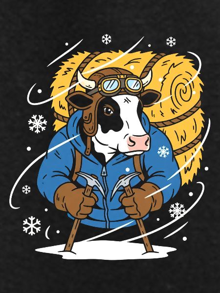 Winterlumberjack Cow