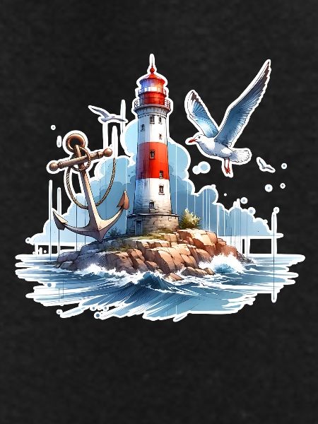Lighthouse Anchor Seagull