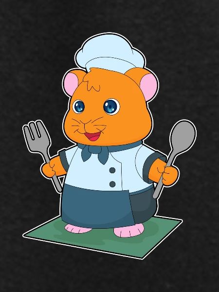 Hamster Cutlery Cooking Kitchen