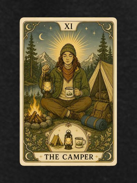 Camper | Camping & Campfire Tarot