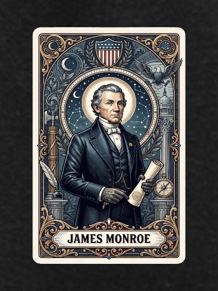 James Monroe Tarot Card