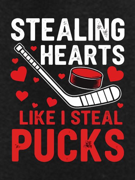 Stealing hearts like pucks