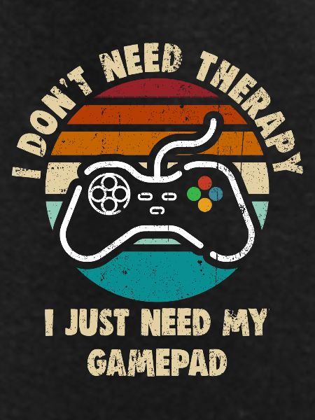 Gamepad Therapy Retro Sunset