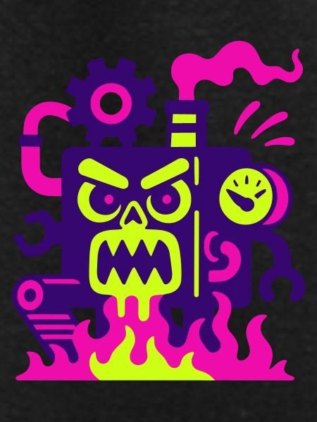 Monster Machine on Fire