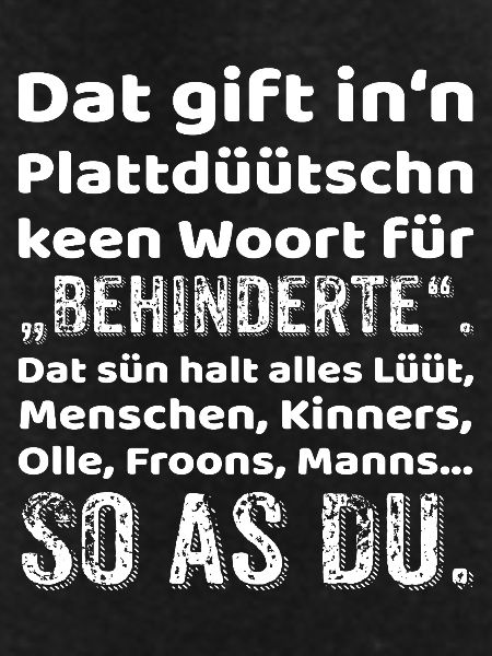 Low German Provocation Inclusion