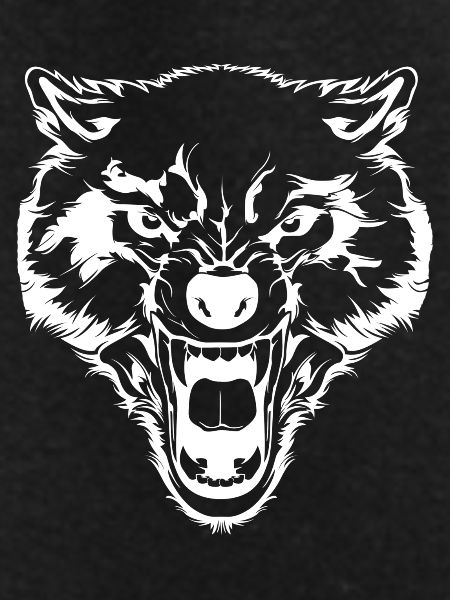Wolf - Cooler Wolf - Drawing