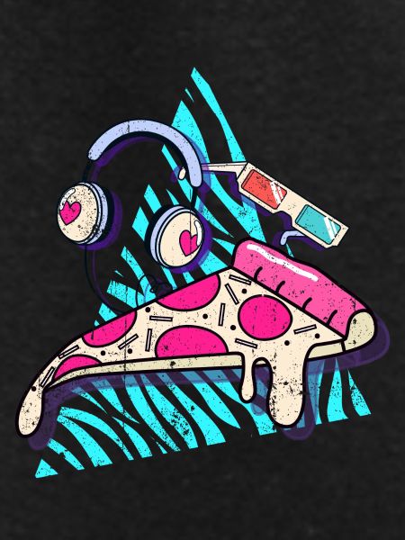 Melting Pizza Beats Headphones