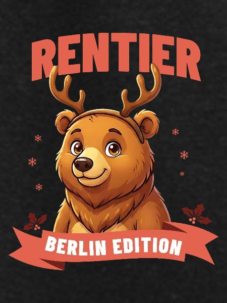 Berlin Bear Christmas Reindeer