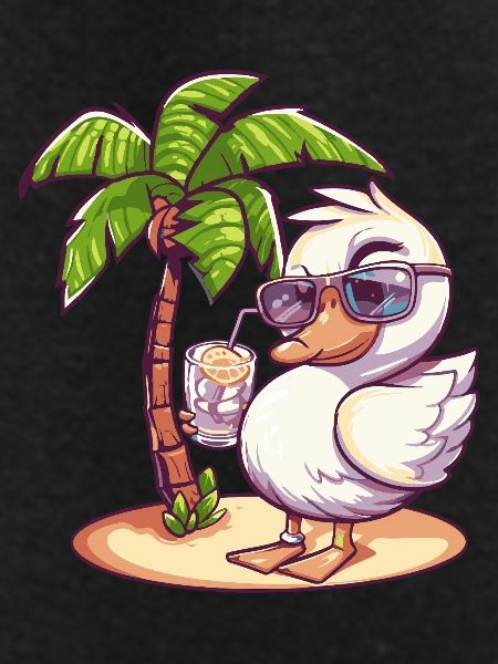 Goose Summer Palm Tree