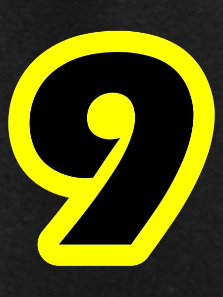 9 Number symbol