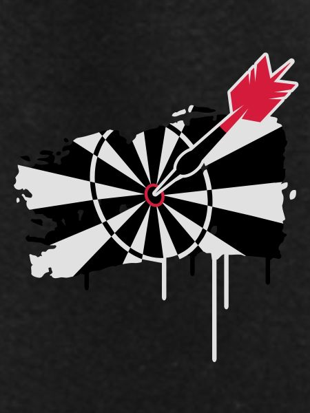 A dartboard with dart