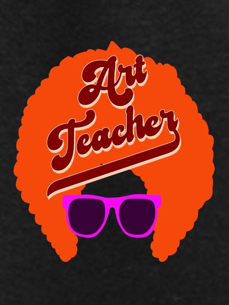 GROOVY RETRO ART TEACHER