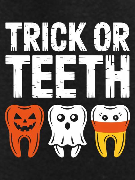 Trick oder Teeth Halloween-Trio