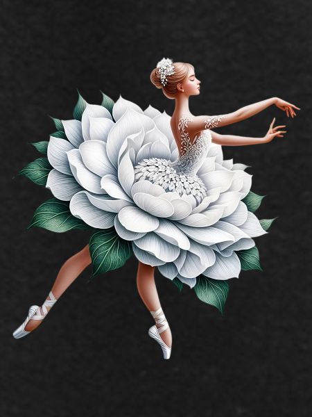 Ballet dancer with tutu