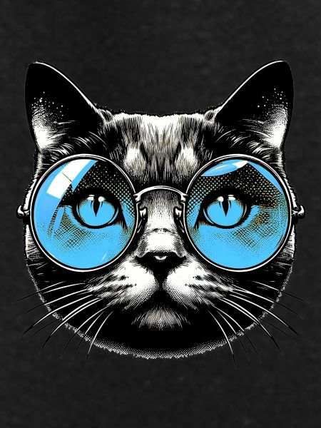 Cat with Glasses