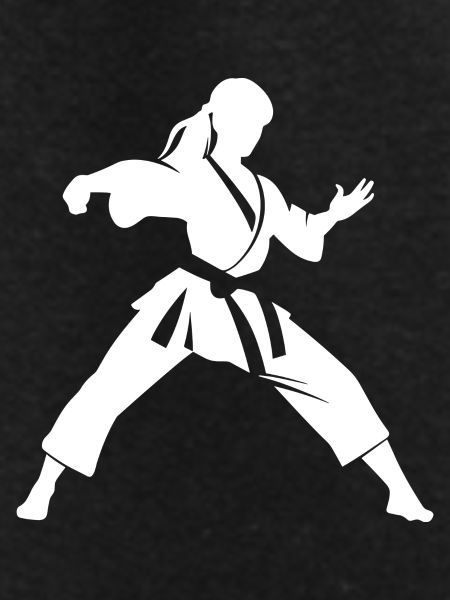 Karateka Woman Sketch