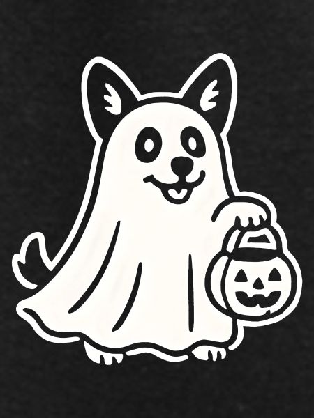 Halloween Ghost Dog