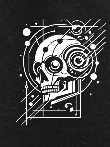 Cybernetic Skull Geometry