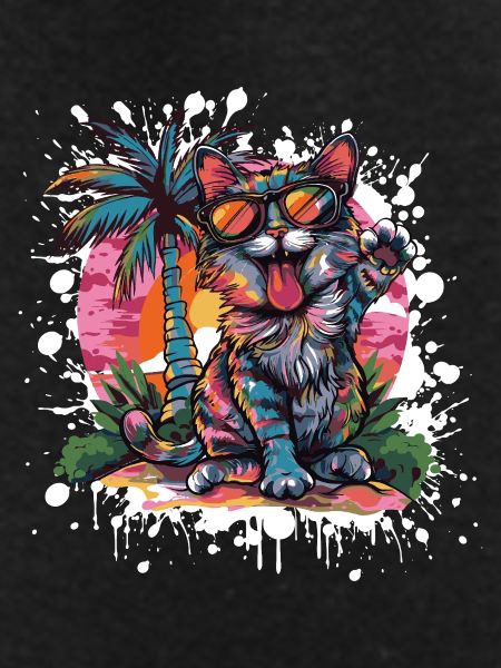 Cat Summer Comic
