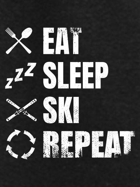 Funny skier