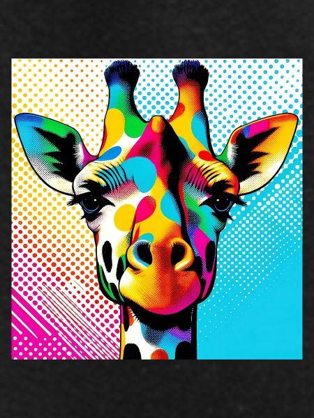 Giraffe Pop Art