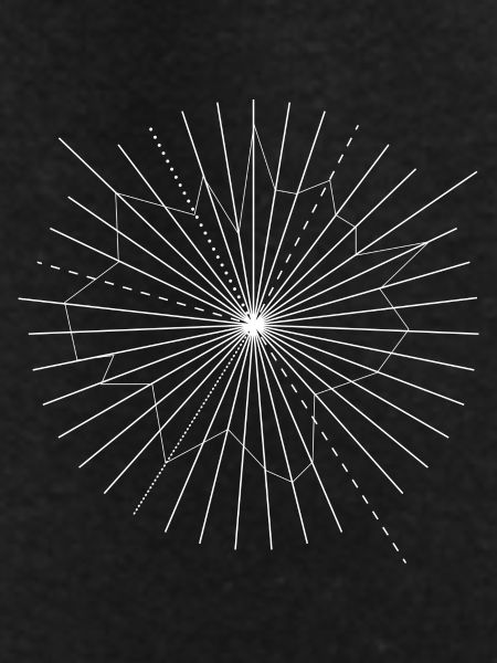 Radial rays