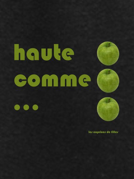 high as 3 apples