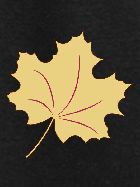 Leaf, autumn may come